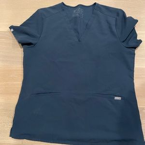 Figs scrub top two pocket Casma